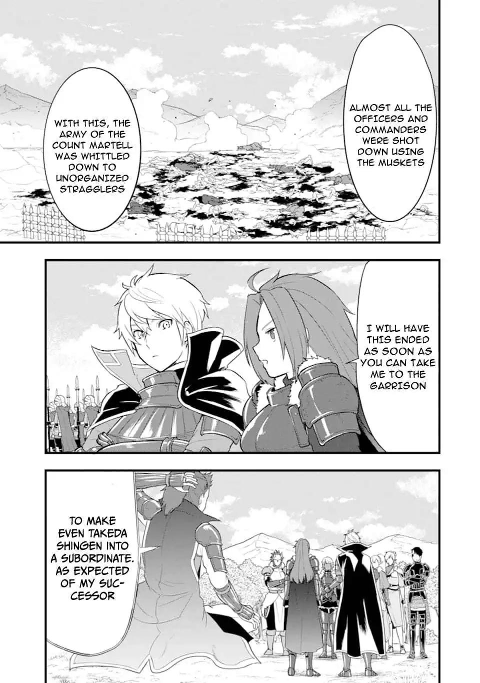 Oda Nobunaga to Iu Nazo no Shokugyo ga Mahou Kenshi yori Cheat Dattanode, Oukoku wo Tsukuru Koto ni Shimashita Chapter 28 37